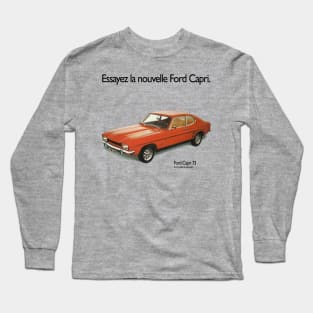 FORD CAPRI - 1960s French ad Long Sleeve T-Shirt